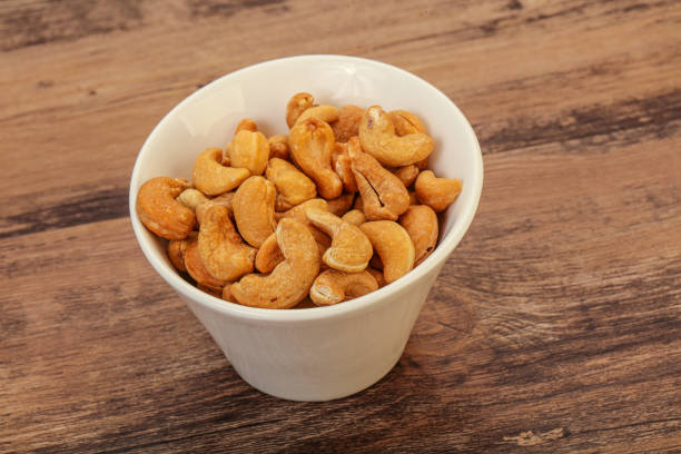istock Cashew heap in the bowl 1281751595