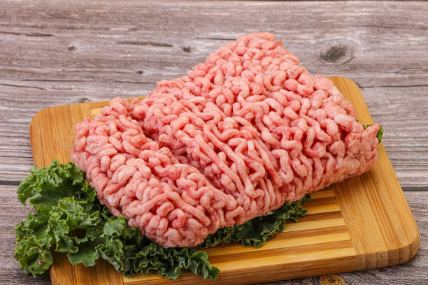 istock Raw pork minced meat for cooking 1281751929