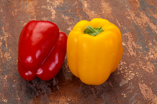 Red and Yellow Bulgarian Bell pepper