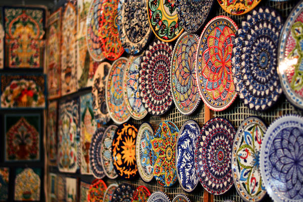 The colors in the eastern markets