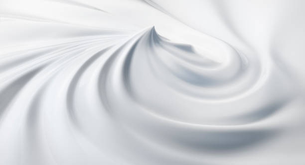 white cream whirl - whipped cream imagens e fotografias de stock