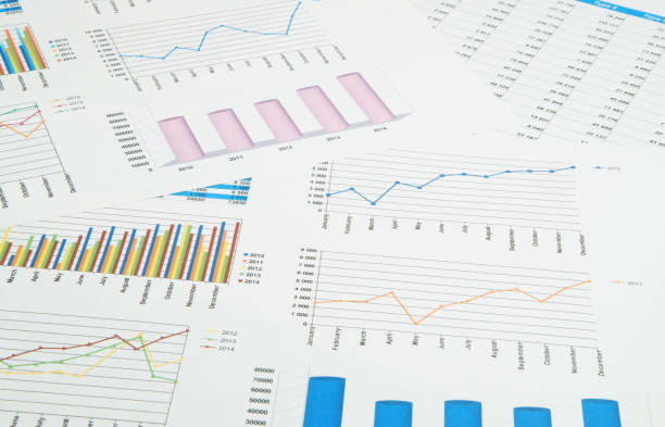 istock Financial charts and graphs as ackground 1281758084