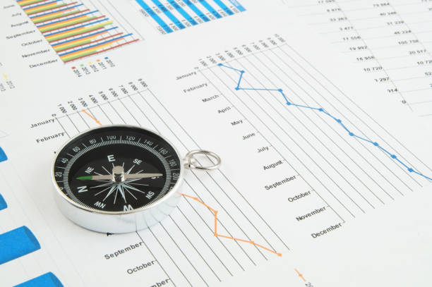 istock Navigation in financial world concept 1281758218