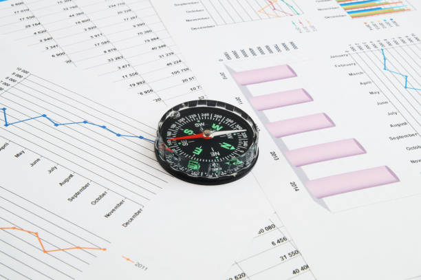 istock Navigation in financial world concept 1281758236