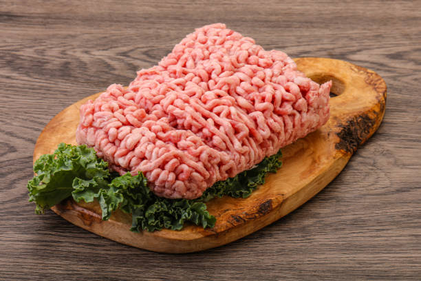istock Raw pork minced meat for cooking 1281760246