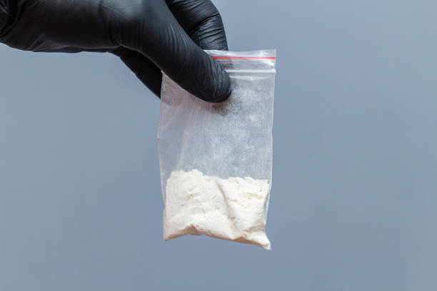 istock Drugs packet found in stash during a police search 1281763892