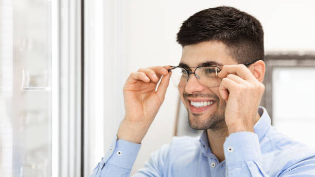 istock Portrait of smiling young man wearing spectacles 1281768245