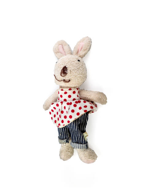old rabbit doll