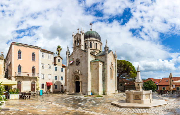 istock Herceg Novi old town 1281774827