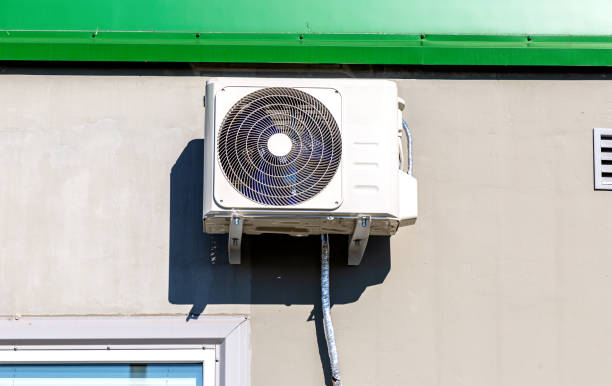 istock Air conditioner hang on the wall 1281774939