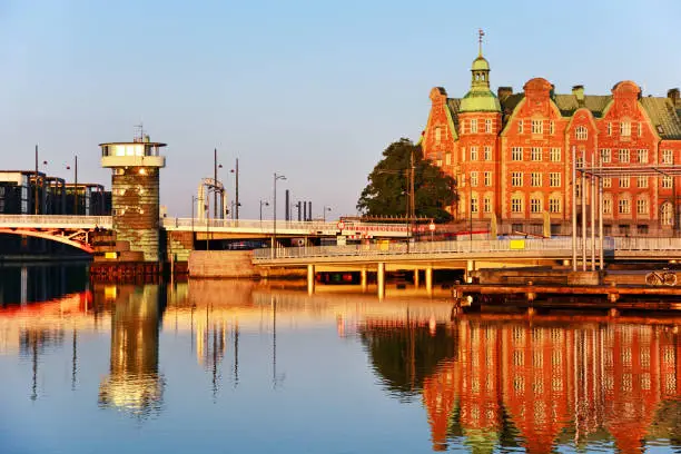 Knippel Bridge (Knippelsbro) is a bascule bridge across the Inner Harbour of Copenhagen, Denmark