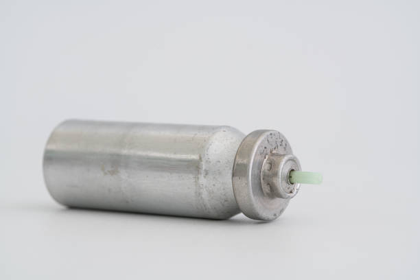 istock Stainless steel high pressure industrial vessel 1281775377