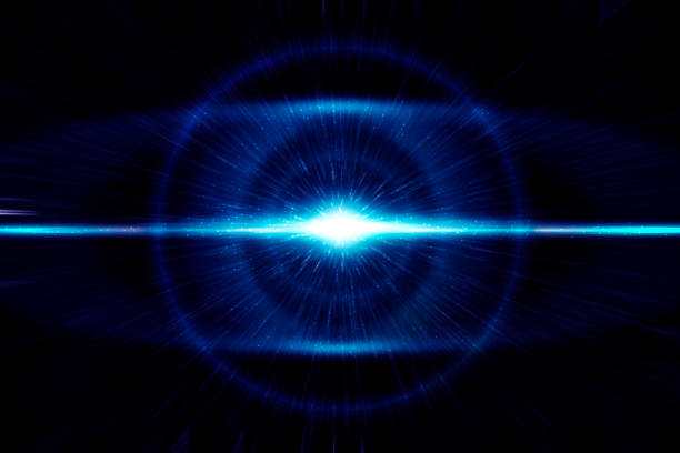 istock Glowing Synchrotron Radiation and Radiation Abstract Graphics 1281780127