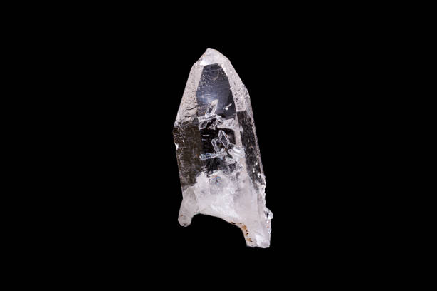 istock macro rock mineral rhinestone, rock crystal on a black background 1281783869