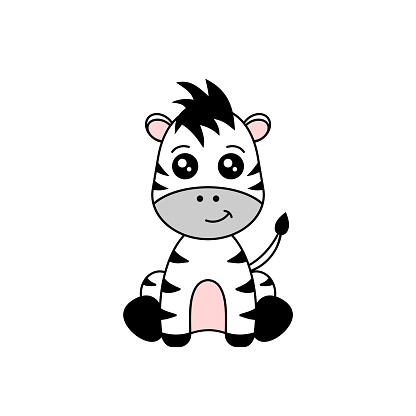 Cute Zebra Sitting Cartoon Baby Zebra Character Stock Illustration - Download Image Now - Africa, Animal, Animal Body Part - iStock Cute Zebra Sitting Cartoon Baby Zebra Character Stock Illustration - Download Image Now - Africa, Animal, Animal Body Part - iStock