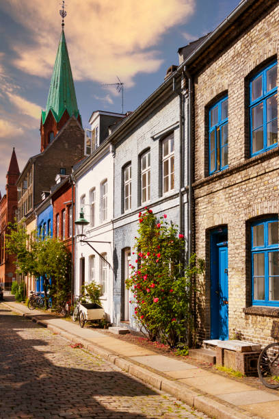 istock quiet side street in central Copenhagen 1281799348