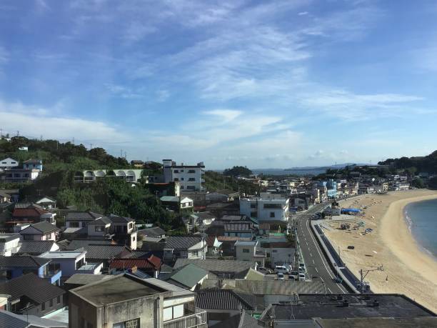 istock The sandy beach of Shinoshima called Sun Sun Beach 1281799601