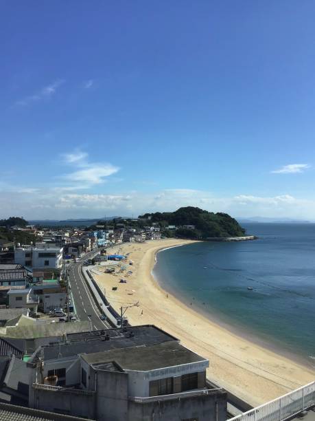 istock The sandy beach of Shinoshima called Sun Sun Beach 1281799670