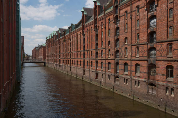 istock Warehouse district of Hamburg (Speicherstadt) in Germany 1281799699