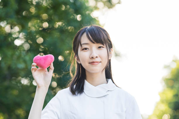 istock A woman in a white coat 1281806242