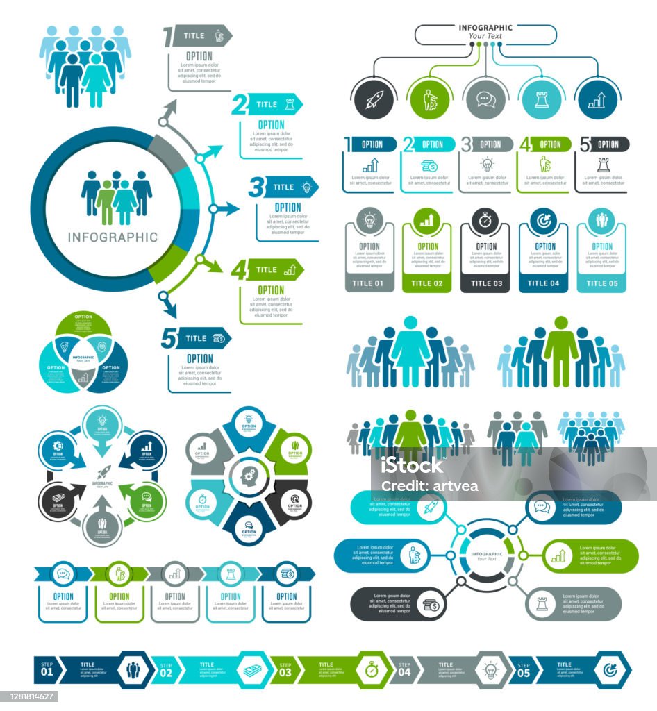 Components Inforgraphic Set Of Infographic Elements Stock Illustration - Download Image Now ...