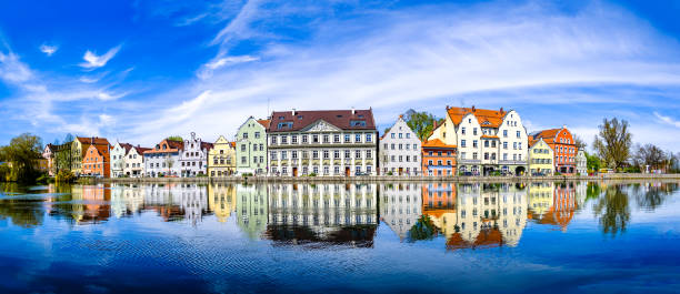 istock historic facades in Landshut - bavaria 1281815826