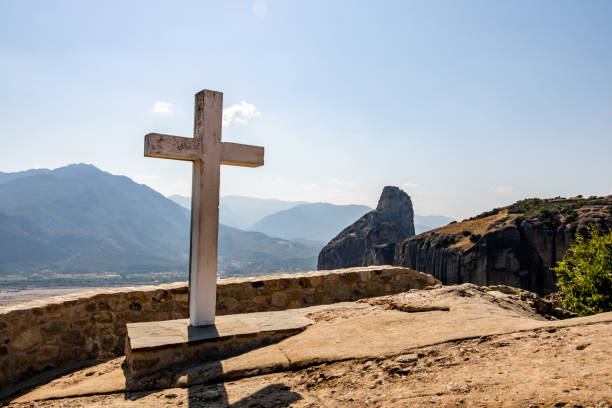 istock Wonderful view from Meteora Greece 1281817744