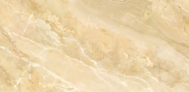 Photo of Marble Onyx light cream texture and background