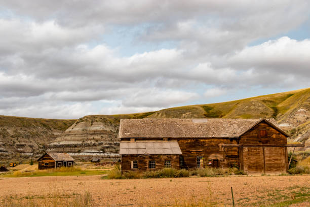 istock Rosedale coal and clay plants structures. Rosedale, Alberta, Canada 1281824982