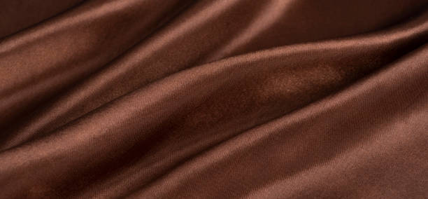 istock Abstract chocolate background, brown abstract satin silk 1281826213