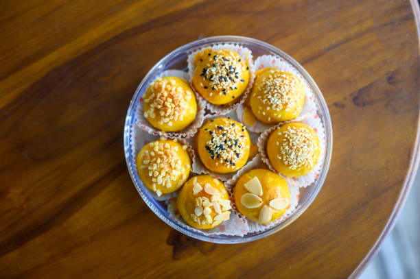 Chinese salted egg pastry is an all-time favorite among the Chinese, particularly during the Mid-Autumn Festival and Chinese New Year.