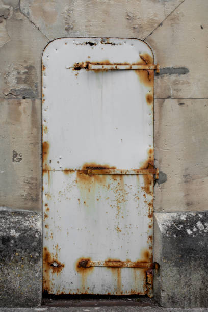 istock French rusty metal outside door 1281837649