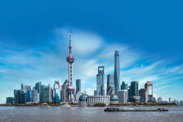 istock Skyline of Shanghai, China 1281839539