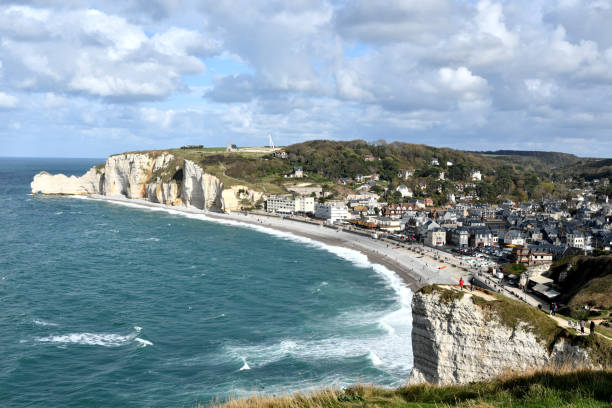 istock City of Etretat 1281848755