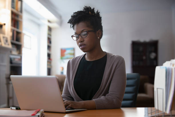 istock Woman working from home covid 19 1281853071