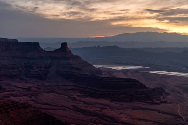 istock Sunrise over desert landscape Southwest USA 1281860067