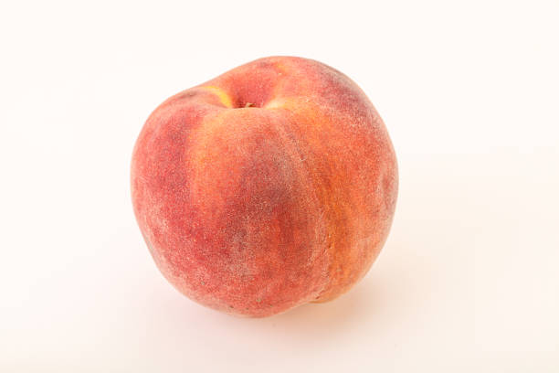 istock Fresh ripe sweet peach fruit 1281865009