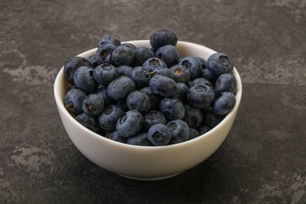 istock Ripe sweet tasty blueberries heap 1281865010