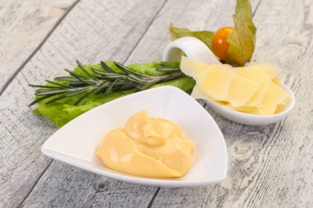 istock Cheese sauce in the bowl 1281865348