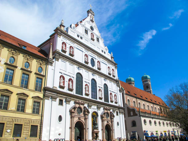 In April 2015, tourists could admire the beautiful and typical architecture of Munich in Germany.