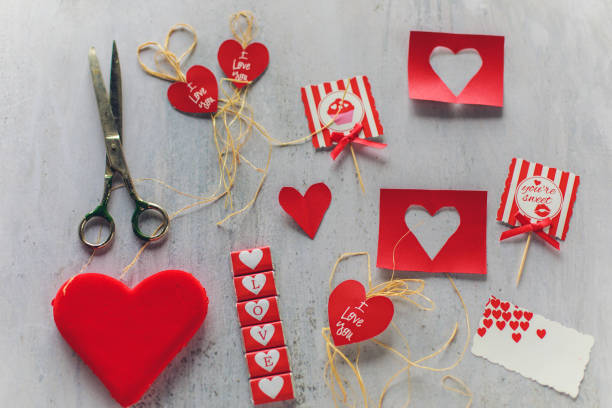 istock Getting ready to decorate your place for Valentine's day 1281871413
