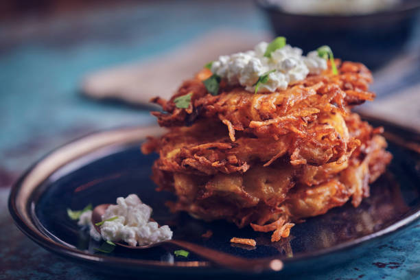 istock Preparing Rosti Potato Pancake in Domestic Kitchen 1281872717