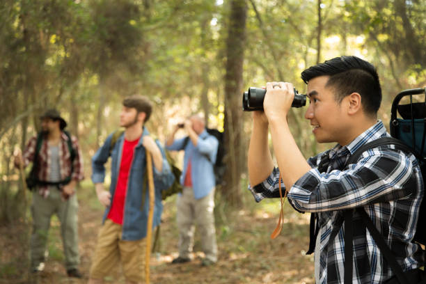 istock Four multi-ethnic guys enjoying a hiking and camping trip. 1281873493