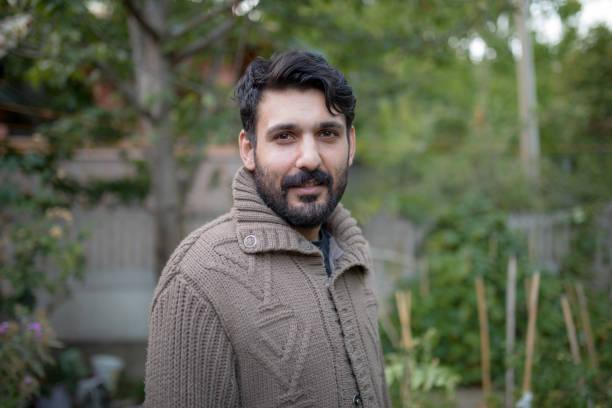 Portrait of middle eastern man