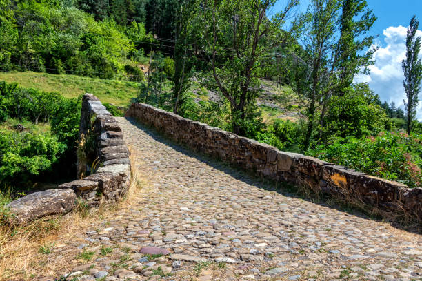 istock The Noutsou bridge (or Kokkori, as it is also known) in Vikos National Park, Greece 1281888503