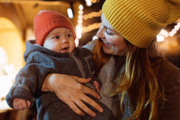 istock Mother looking at her baby 1281904121