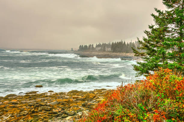 Rocky Maine Coast-Pemaquid Point Maine