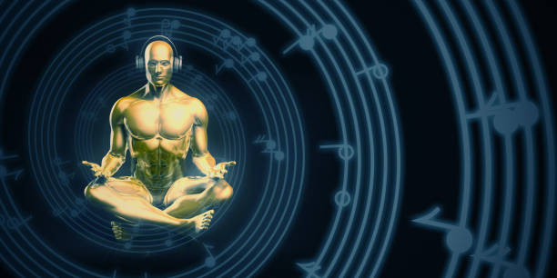 istock Man Listening to Music Meditating 1281908282