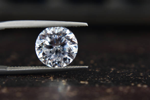 istock Diamonds are valuable, expensive and rare. For making jewelry 1281912602