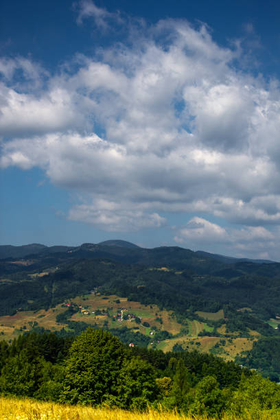 istock Town Cellar-Spa in summer. Beskid Sadecki, Poland. 1281924948